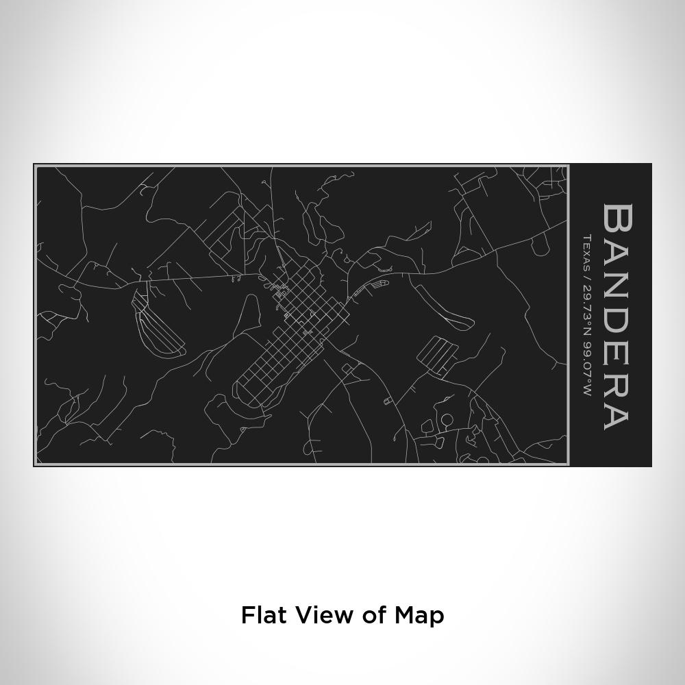 Bandera - Texas Map Insulated Bottle in Matte Black