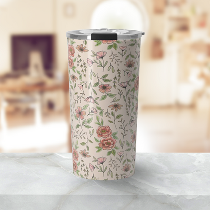 Spring Floral Travel Mug